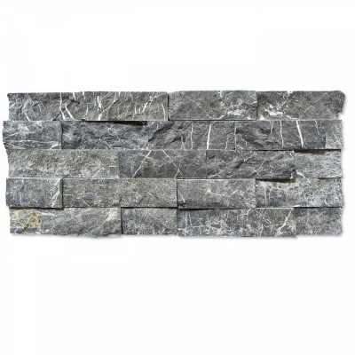 Плитка из "Мрамора" (черный) рваный камень