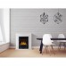 Каминокомплект: Очаг Electrolux EFP/P-1020LS,портал Simple Classic белый