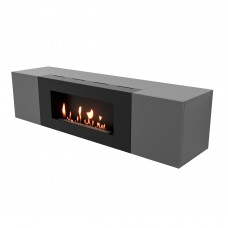 Тумба с биокамином Firelight BFP-P1600 графит Тумба с биокамином Firelight BFP-P1600 графит