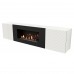 Тумба с биокамином Firelight BFP-P1700V белая