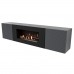 Тумба с биокамином Firelight BFP-P1700V графит