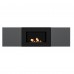 Тумба с биокамином Firelight BFP/P-1400L графит