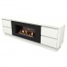 Тумба с биокамином Firelight BFP/P-1700 lux белая