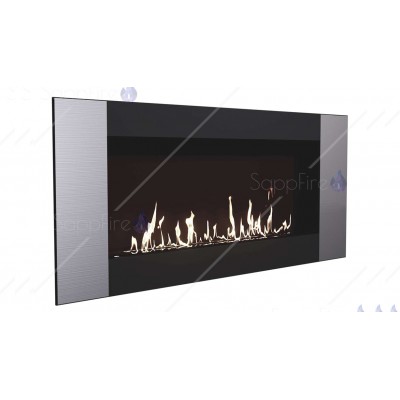 Настенный биокамин Mercury Vertical 1500 (SappFire)