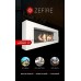Биокамин Orion 1200 белый со стемалитом и стеклом (ZeFire)