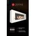Биокамин Orion 1200 белый со стемалитом и стеклом (ZeFire)
