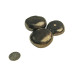 Декоративные керамические камни золотые 7 шт (ZeFire)