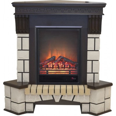 Электрокамин RealFlame Stone New Corner (угловой) AO с Eugene