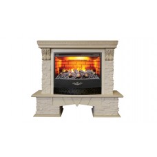 Электрокамин Rockland Lux 25,5 WT c очагом FireStar 25,5 3D Электрокамин Rockland Lux 25,5 WT c очагом FireStar 25,5 3D
