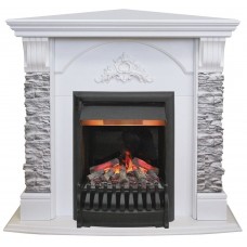 Электрокамин RealFlame Athena Corner GR с Oregan 3D