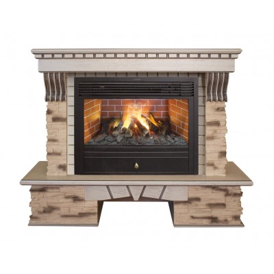 Электрокамин RealFlame Sorento WT с Novara 26 3D