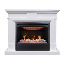 Электрокамин RealFlame Marco 26 WT с Helios 26 3D Электрокамин RealFlame Marco 26 WT с Helios 26 3D