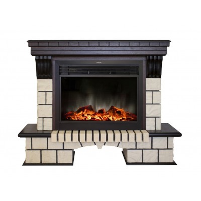 Электрокамин Real Flame Stone 26 AO с Moonblaze Lux BL S
