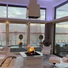 Центральный пирамидальный камин CV077 Bloch Design Центральный пирамидальный камин CV077 Bloch Design