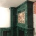 Изразцовый муравленный камин Бристоль с туннельной топкой