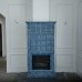 Каминная топка Foyer MILOS 700 в облицовке изразцами Дорф.