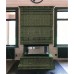 Классический камин зеленого цвета с топкой MCZ Plasma 95 T.
