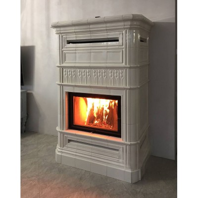 Печь камин "под ключ" с каминной топкой Астов М700Б.