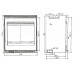 Топка каминная Deville BOIS VISION IC65