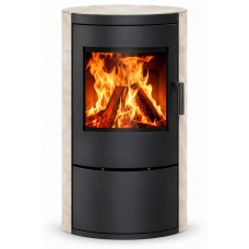 Дровяная печь-камин Ember D11 Limestone