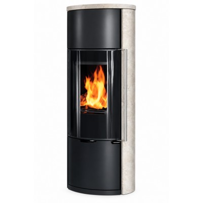 Дровяная печь-камин Ember E11 FG Limestone