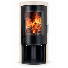Дровяная печь-камин Ember H1 FG Limestone