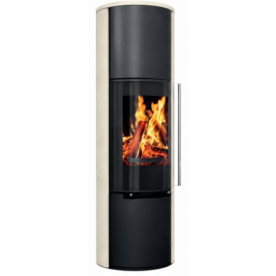 Дровяная печь-камин Ember H3 FG Limestone
