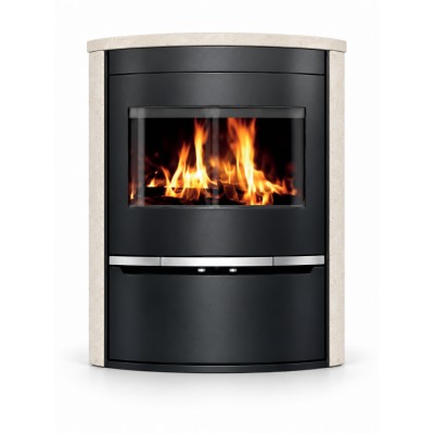 Дровяная печь-камин Ember L2 Limestone