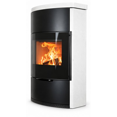 Дровяная печь-камин Ember O2 FG Limestone