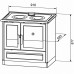 Отопительно-варочная печь Plamen 910 Glas (чёрная)