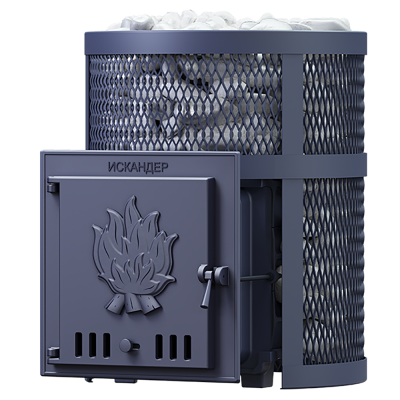 Печь Искандер 18 в сетке