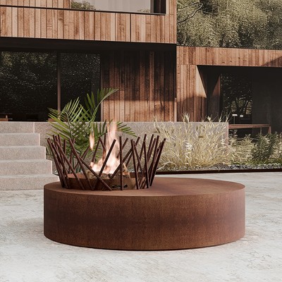 Уличный очаг Traforart Iconic Medium Corten