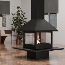 Дровяной камин Traforart Vulcano Central Enclosure Дровяной камин Traforart Vulcano Central Enclosure