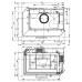 Каминная топка Austroflamm 63x40x42 S 2.0 Left