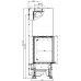 Каминная топка Austroflamm 63x40x51 S 2.0 Left