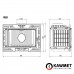 Каминная топка KAWMET W9 STANDART 12.8 кВт