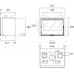 Каминная топка LL Calor ATRIUM 65