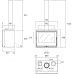Каминная топка LL Calor ATRIUM 70 A + T