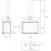 Каминная топка LL Calor ATRIUM / ATRIA 80 LD + T