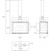 Каминная топка LL Calor ATRIUM / ATRIA 80 LI + T