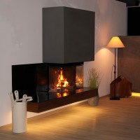 Каминная топка Luna 800 DC Diamond